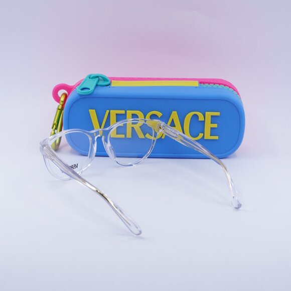 Versace Kids VK3321U 148 Cat Eye Eyeglasses 48mm - Crystal - Picture 10 of 11